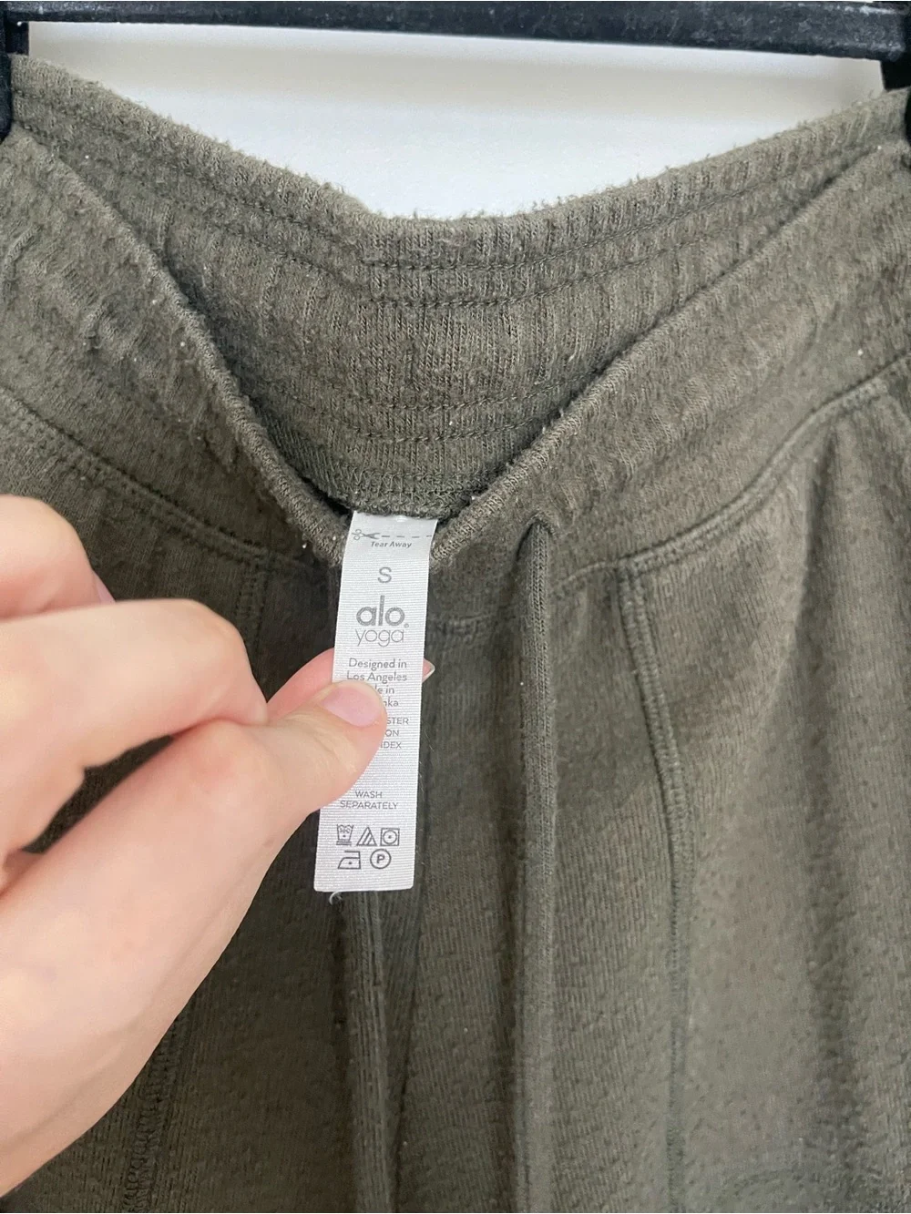 ALO Yoga Olive Jogger Sweatpants